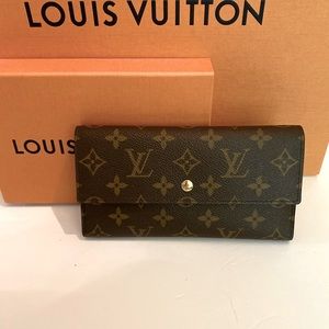 Authentic Louis Vuitton Porte Tresor Wallet